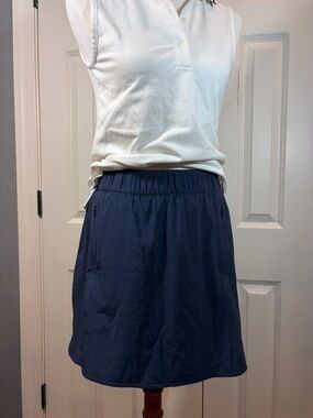 Talbots Navy Blue athletic Skirt
